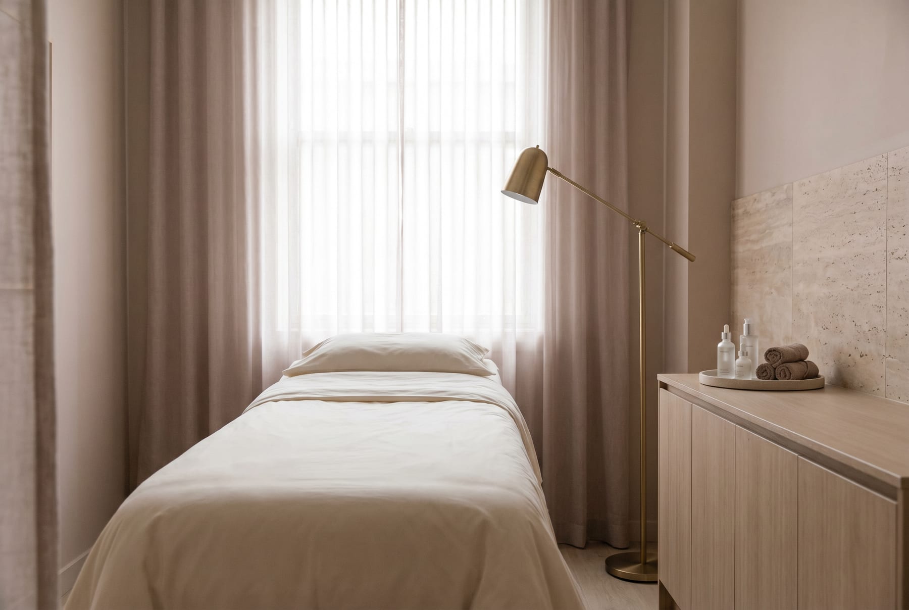 Treatment room at Sophie @ The Beauty Room Kettering